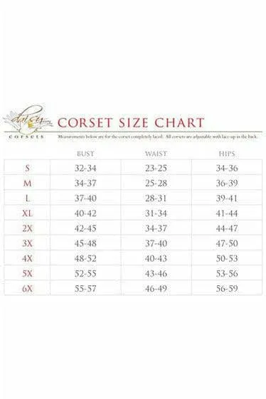 Sexy Deluxe Sequin Witch Corset Halloween Costume