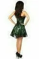Sexy Green Lace Corset Dress