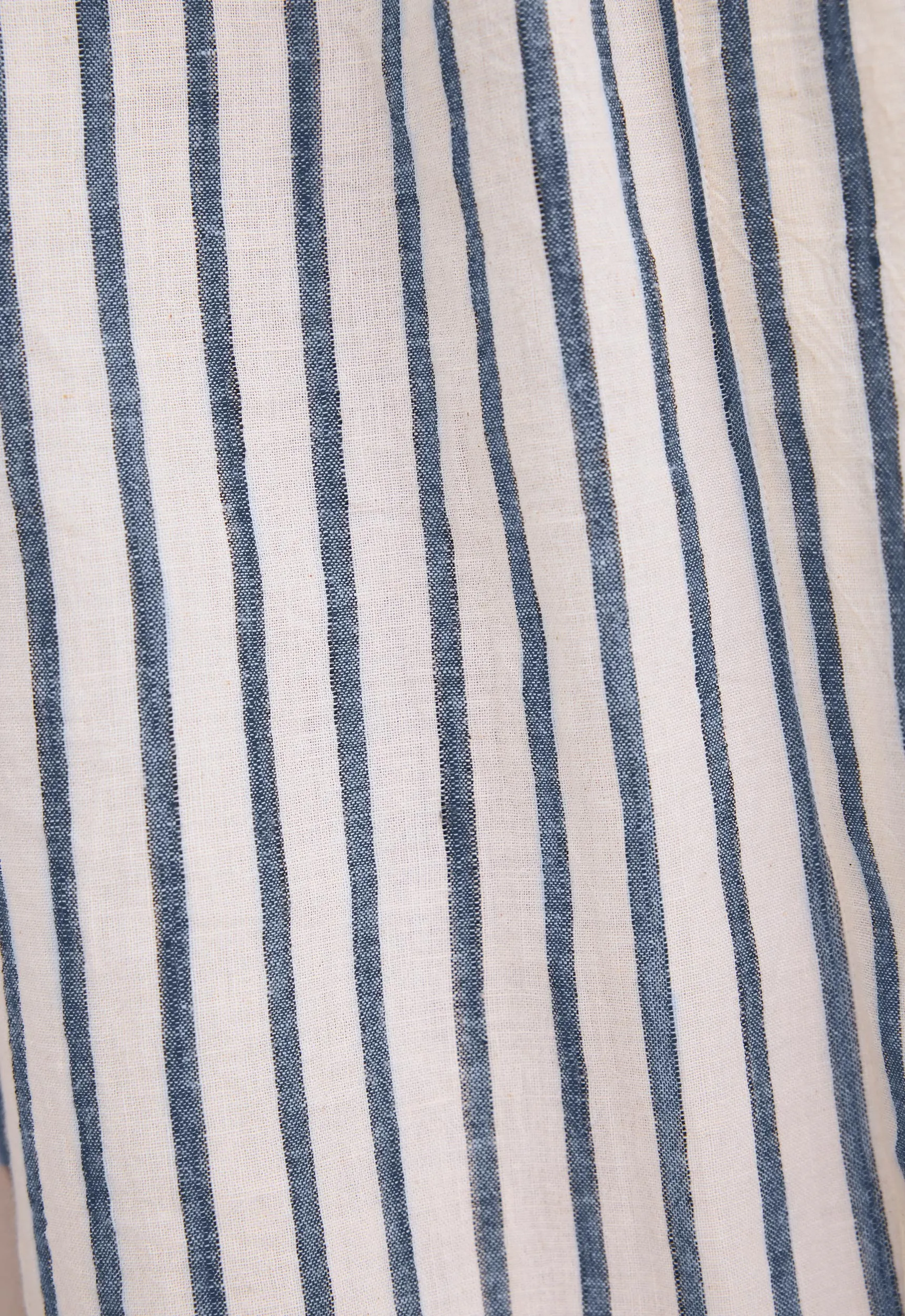 Shakespeare Dress - Bold Stripe Nat/Indigo