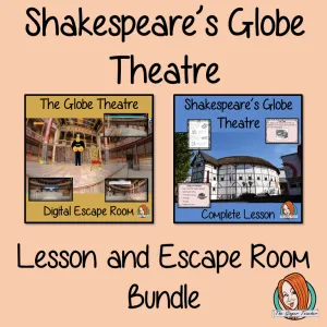 Shakespeare’s Globe Theatre Lesson and Escape Room Bundle