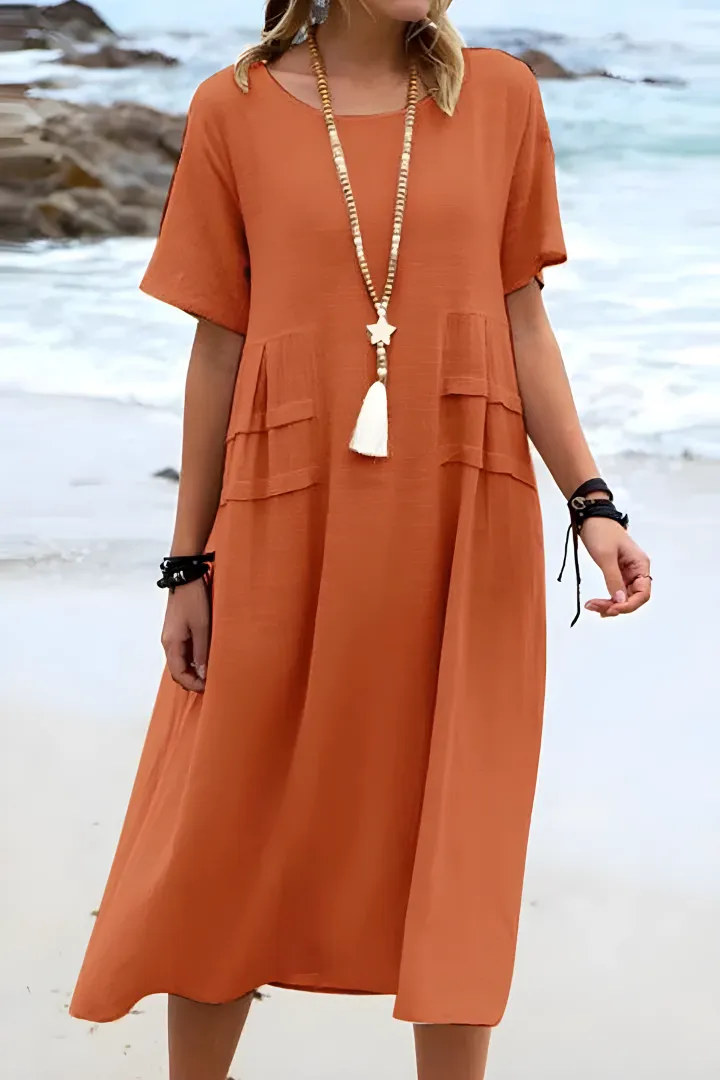 Shania | Stunning Tummy Covering Dress