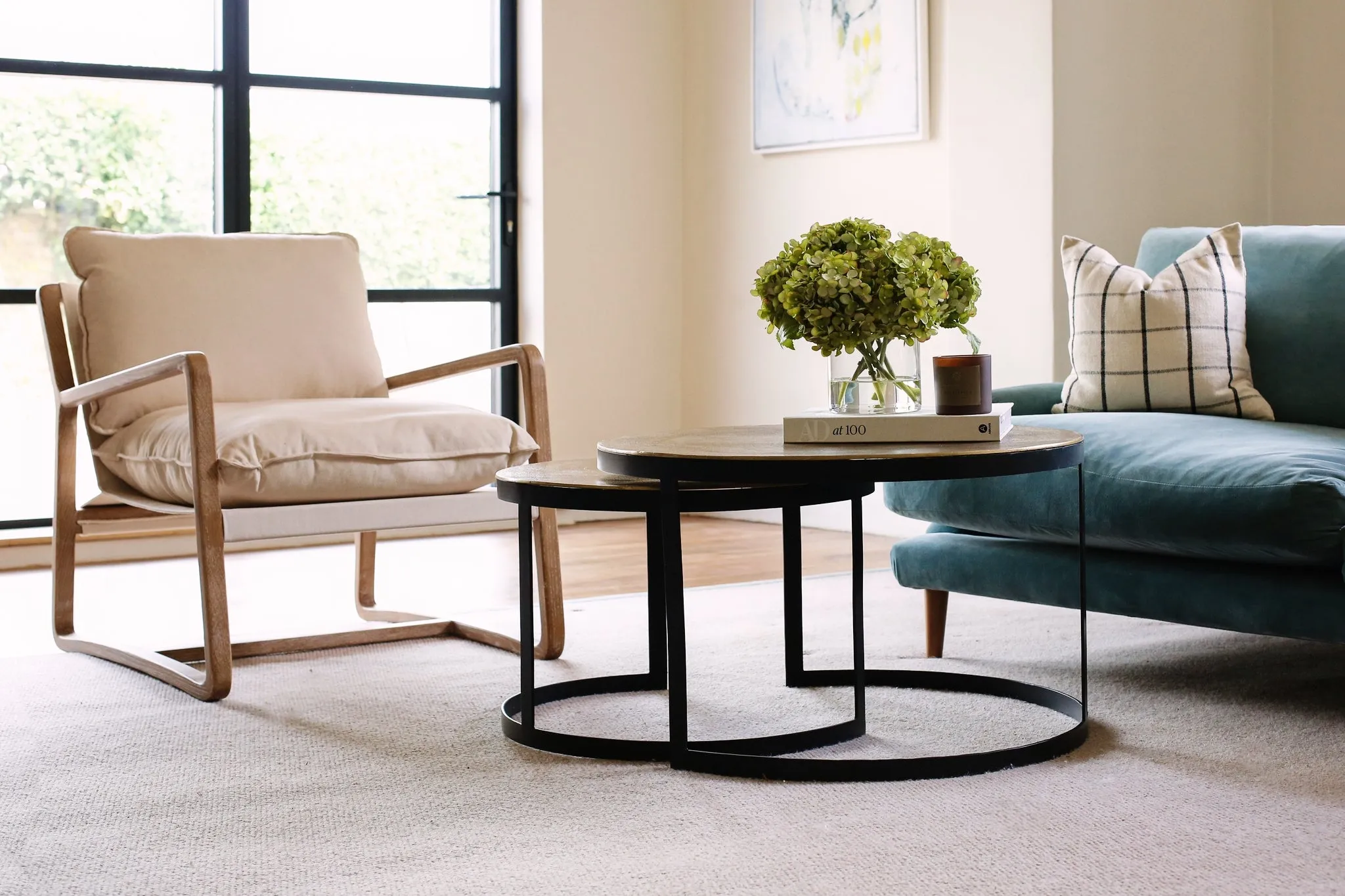 Shea Linen Armchair