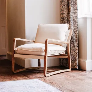 Shea Linen Armchair
