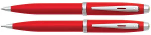 Sheaffer Ferrari 100 Red Ballpoint and Mechanical Pencil Set