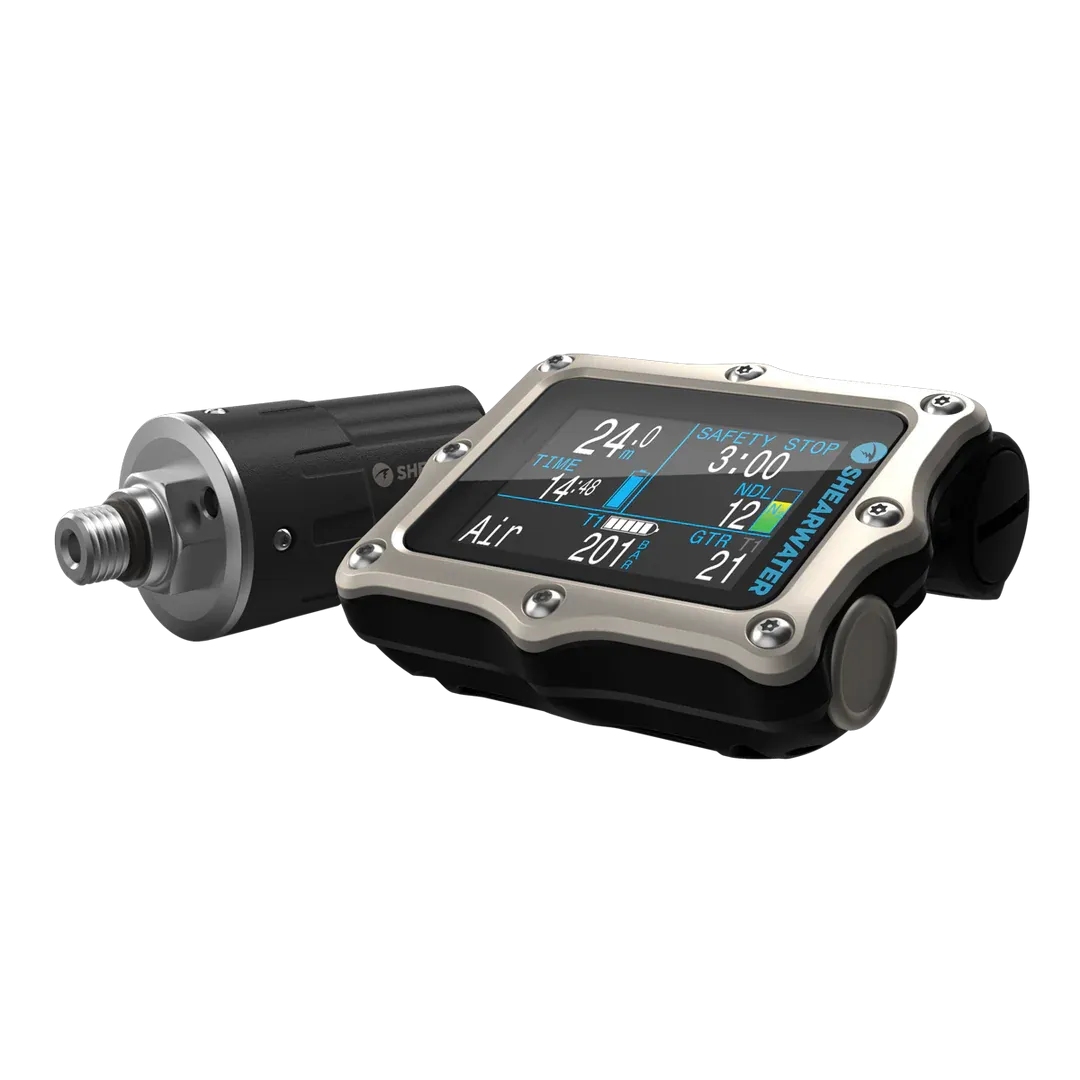 Shearwater Perdix 2 with Swift combo in titanium
