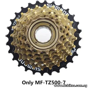 Shimano 7 Speed MF-TZ500 14-28T Bicycle Freewheel