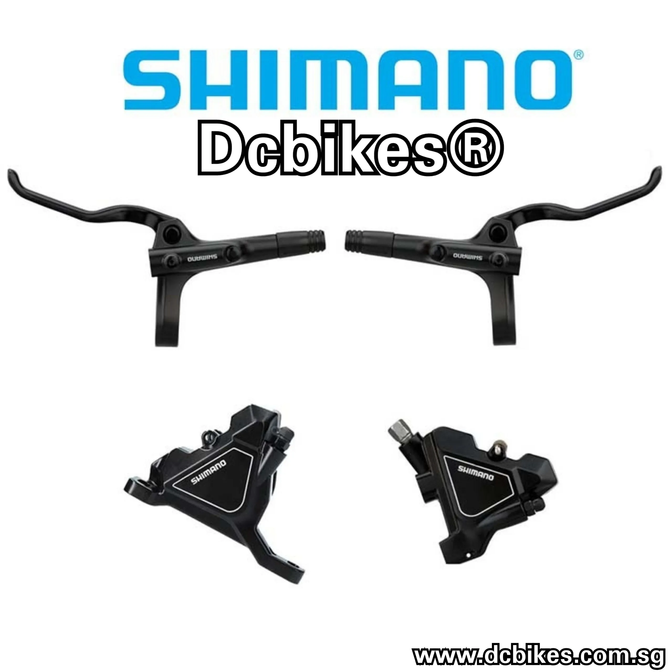 Shimano BL-MT200   BR-UR300 Flat Mount Bar CX Hybrid Bike Hydraulic Disc Brake Set 