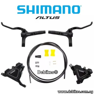 Shimano BL-MT200   BR-UR300 Flat Mount Bar CX Hybrid Bike Hydraulic Disc Brake Set 
