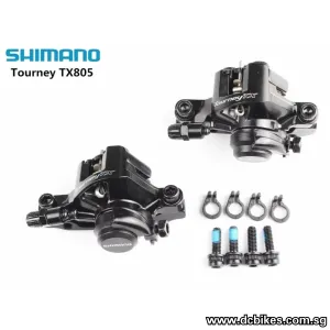 Shimano Tourney Mechanical Disc Brake Caliper   Resin Pads