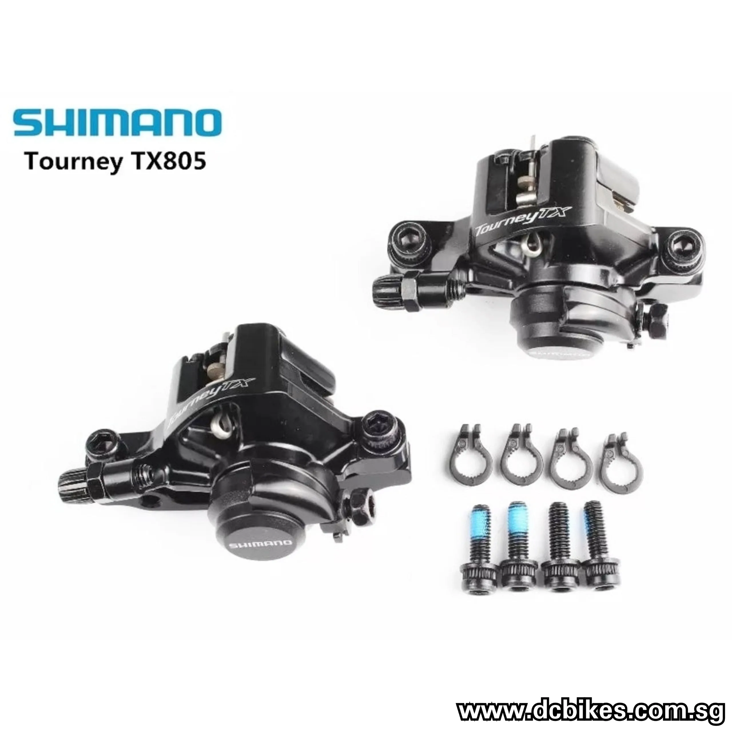 Shimano Tourney Mechanical Disc Brake Caliper   Resin Pads