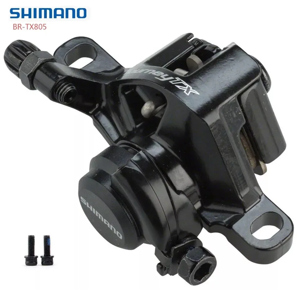 Shimano Tourney Mechanical Disc Brake Caliper   Resin Pads
