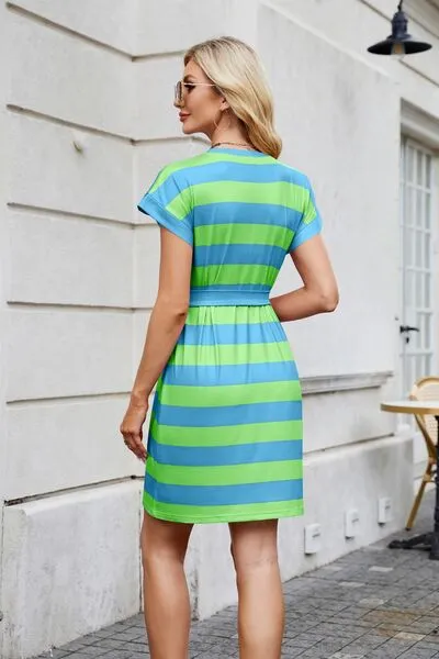 Short Sleeve Mini Tee Dress
