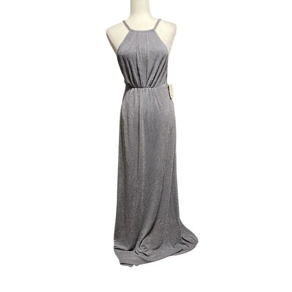 Show Me Your Mumu Amanda Maxi Dress ~ Dancing Queen Shine Smoke Small NWT