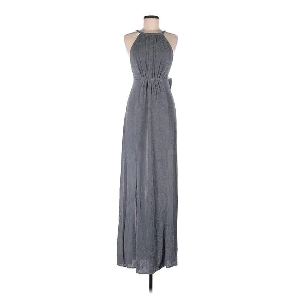 Show Me Your Mumu Amanda Maxi in Dancing Queen Shine Smoke S NWT