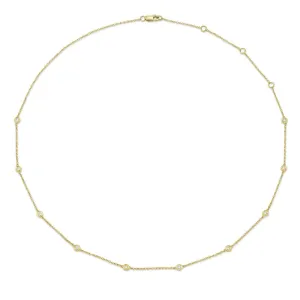 Shy Creation Diamond by the Yard Necklace