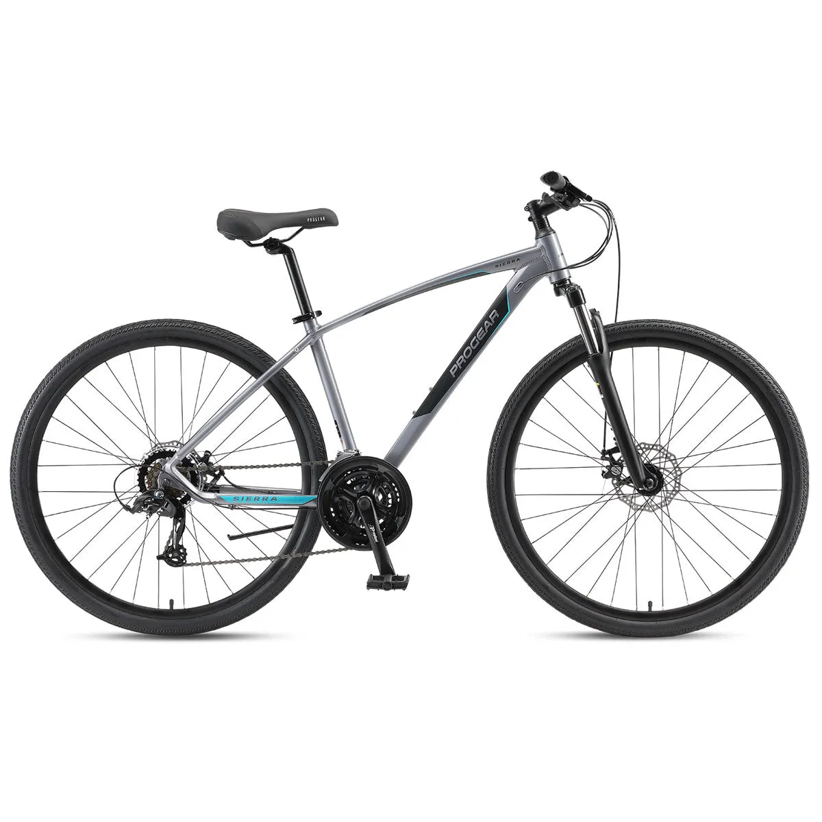 Sierra Hybrid Bike Graphite Grey