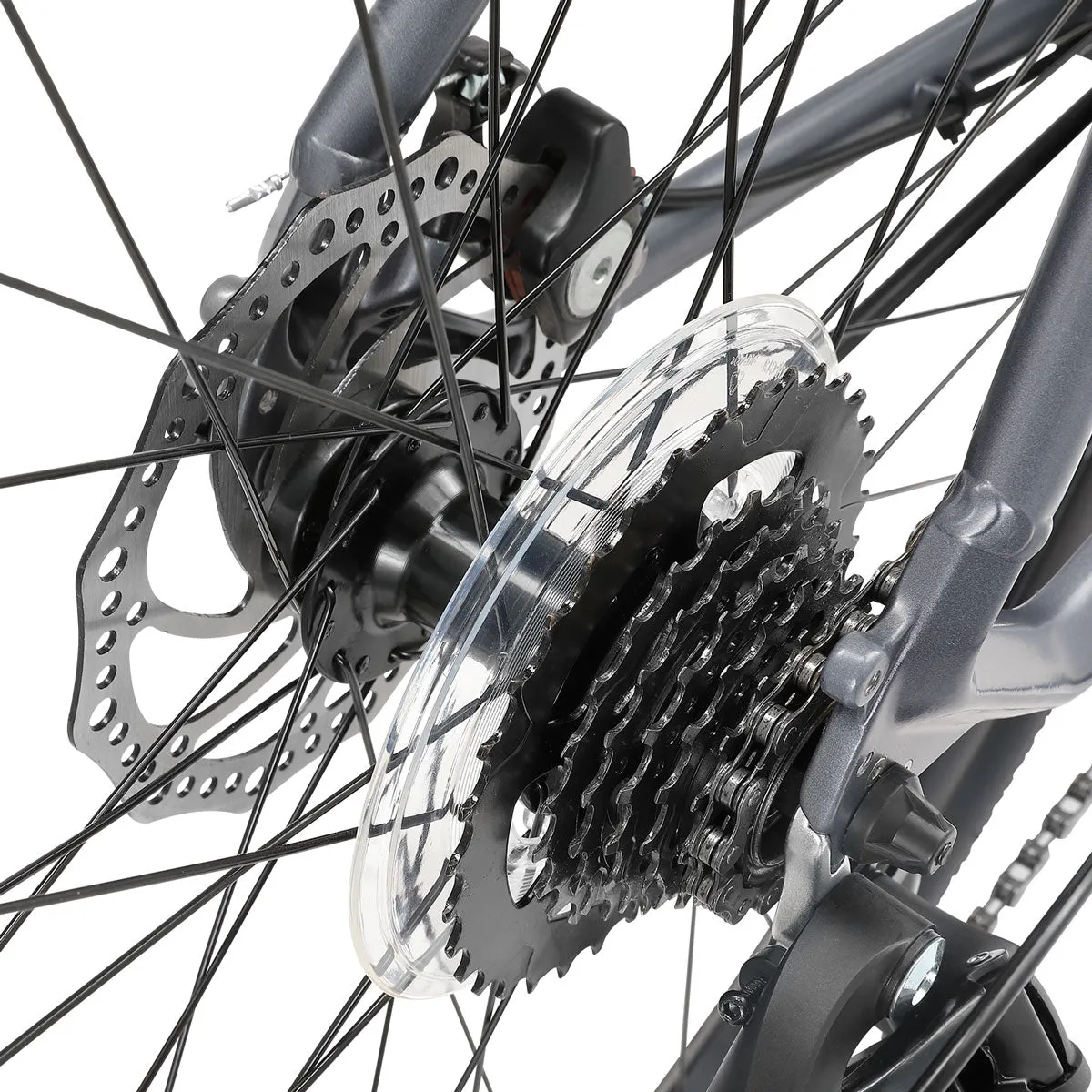 Sierra Hybrid Bike Graphite Grey