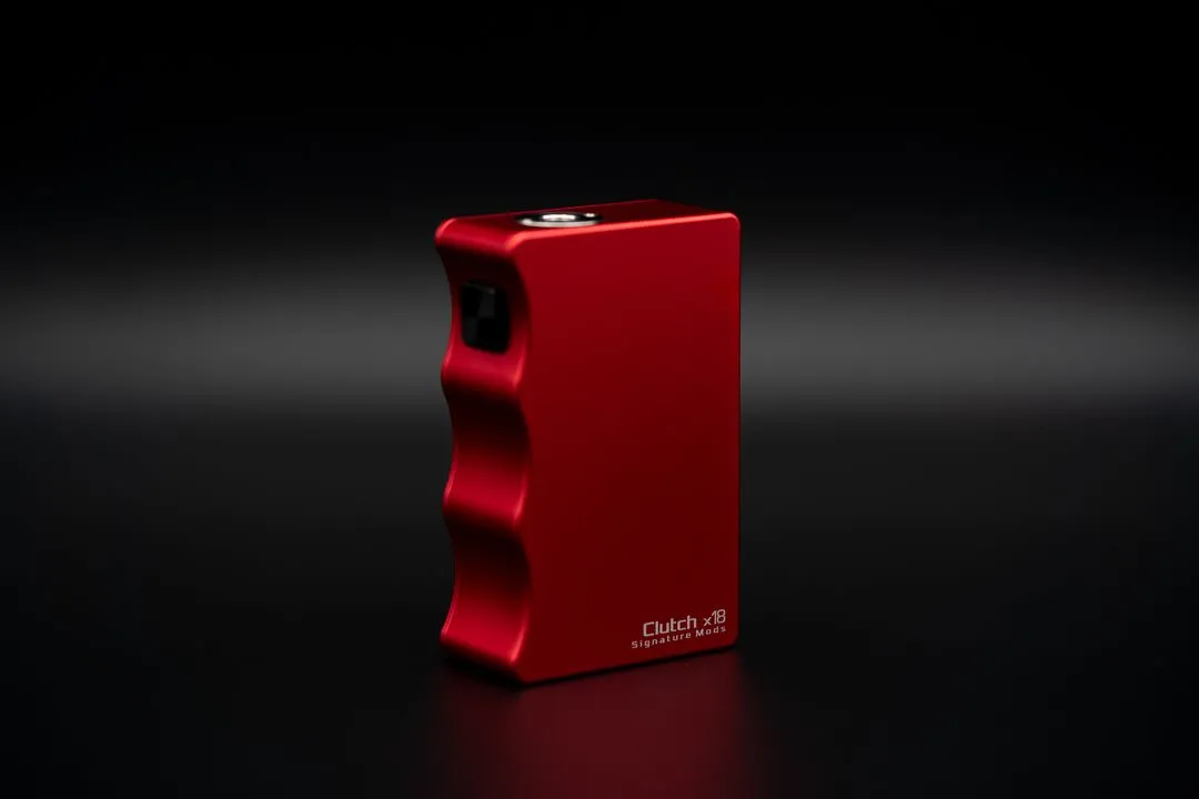 Signature Mods DOVPO Clutch X18 Dual 18650 Mechanical Mod – Available in Red, Green, Blue, Gunmetal, Black