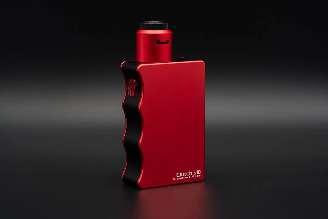 Signature Mods DOVPO Clutch X18 Dual 18650 Mechanical Mod – Available in Red, Green, Blue, Gunmetal, Black