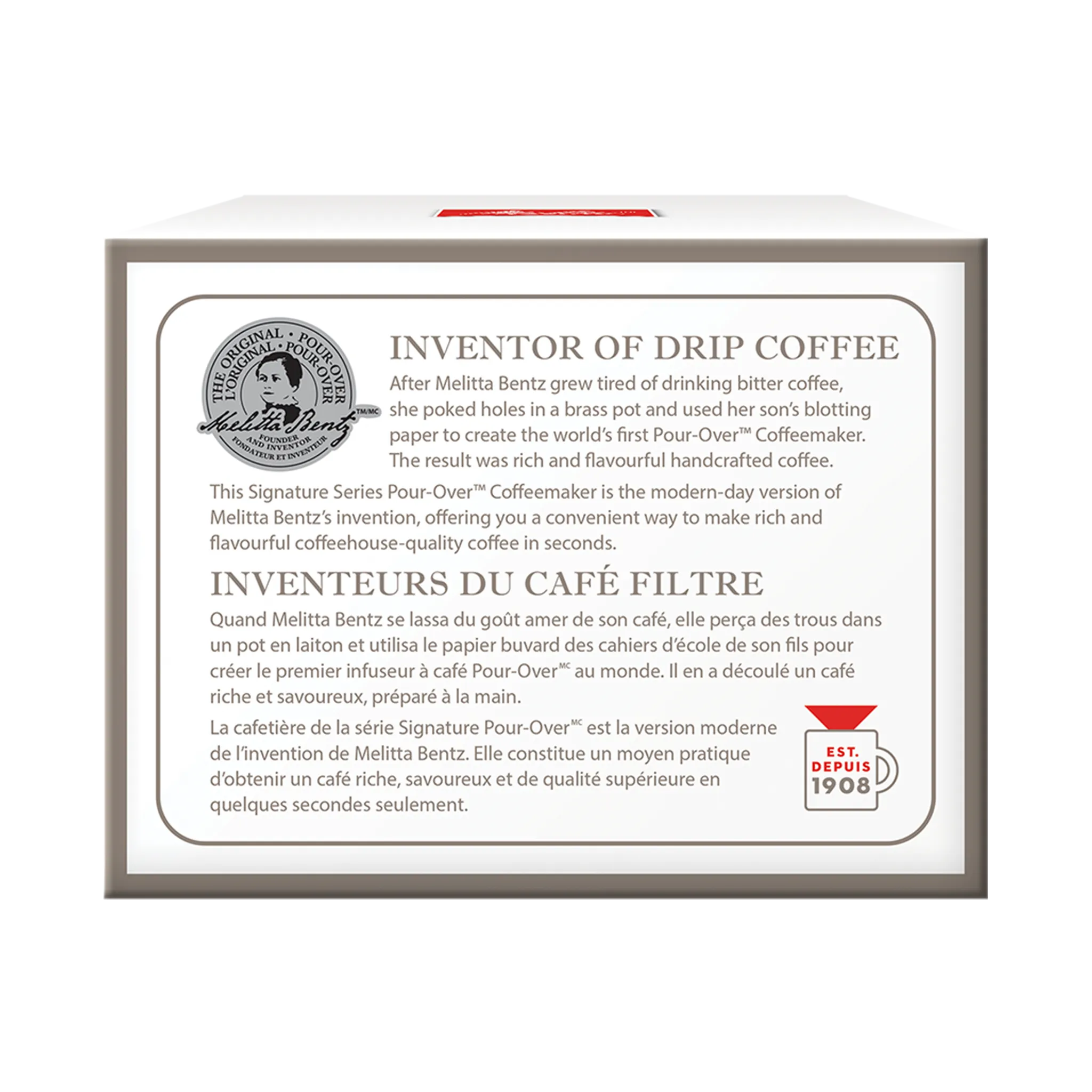 Signature Series Pour-Over™ Coffeemaker - Gun Metal-Hybrid, 1-Cup