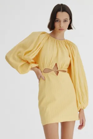 SIGNIFICANT OTHER Arwyn Mini Dress - Sunflower