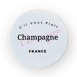 S'il Vous Plait Champagne Coasters