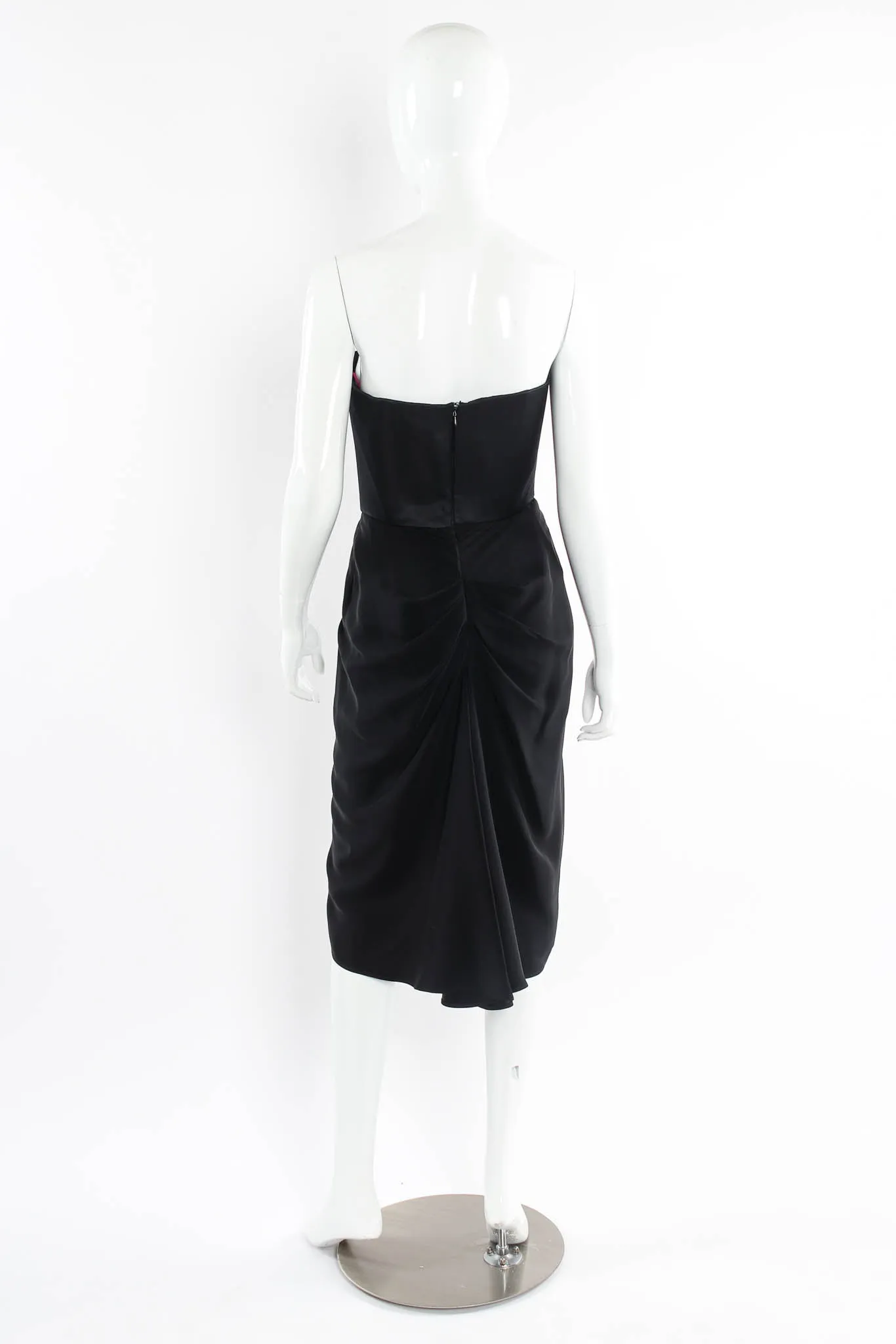 Silk Fleur Cocktail Dress