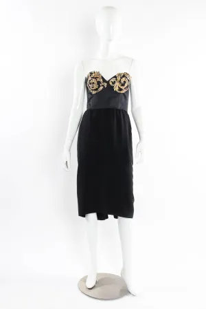 Silk Fleur Cocktail Dress