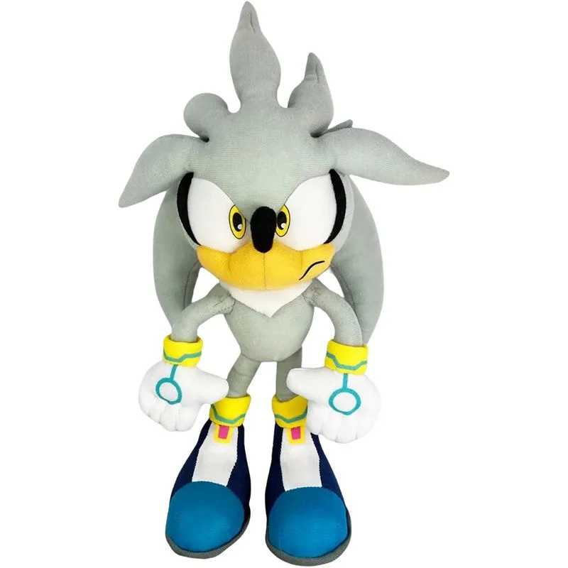 Silver Sonic Plush