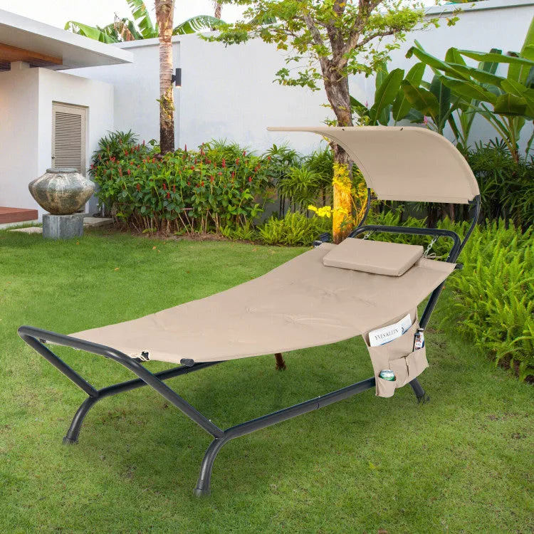 SilverCrate ™ Patio Hanging Chaise (350 lbs Weight Capacity)
