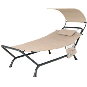 SilverCrate ™ Patio Hanging Chaise (350 lbs Weight Capacity)
