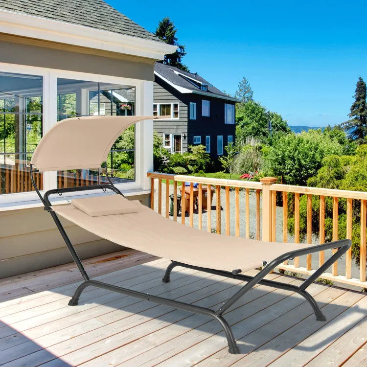 SilverCrate ™ Patio Hanging Chaise (350 lbs Weight Capacity)