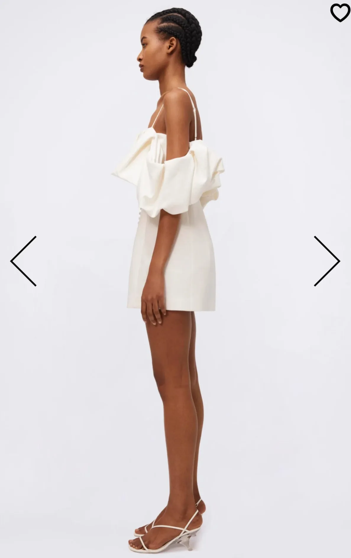 Simkhai Puff Dress -Natural White