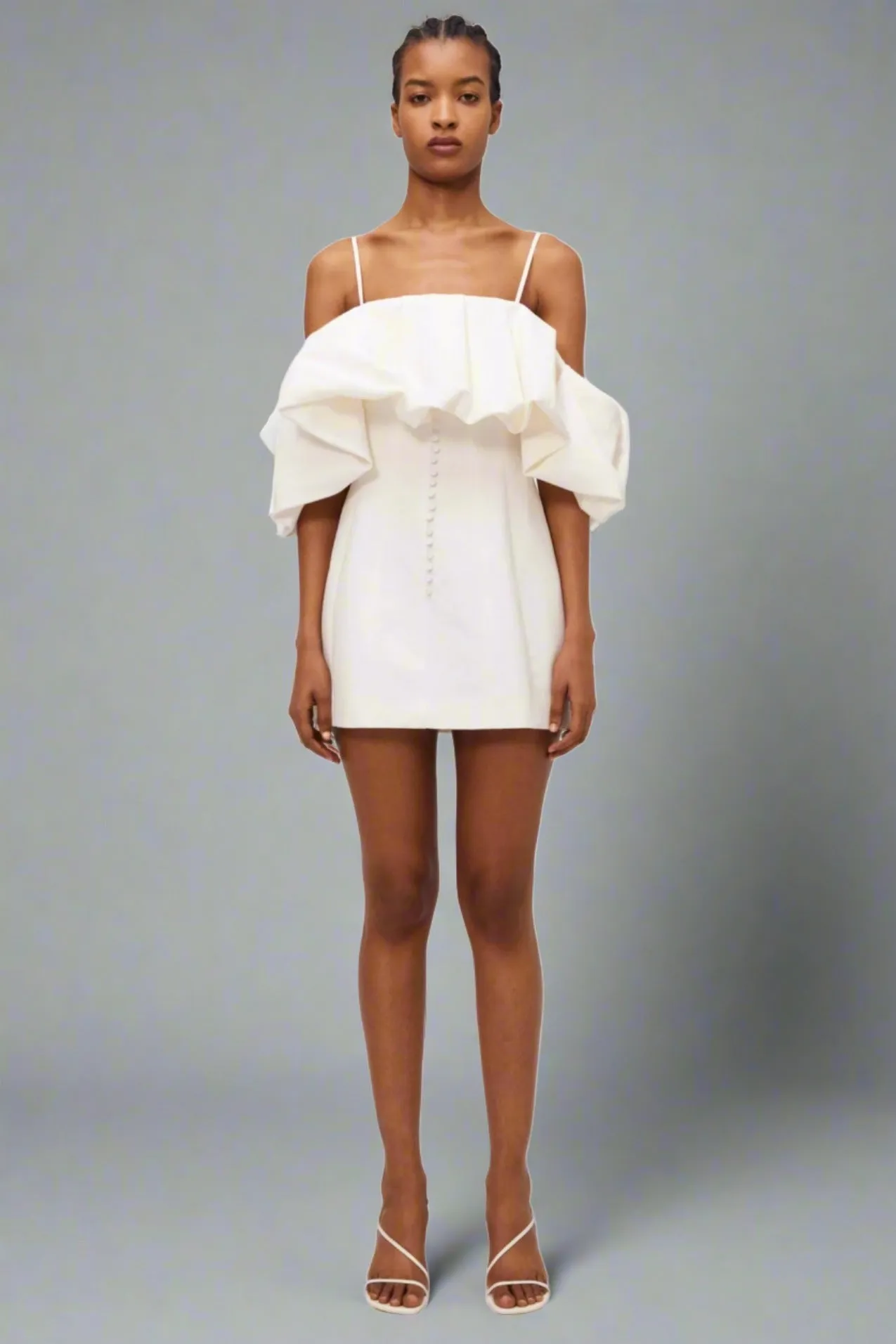 Simkhai Puff Dress -Natural White