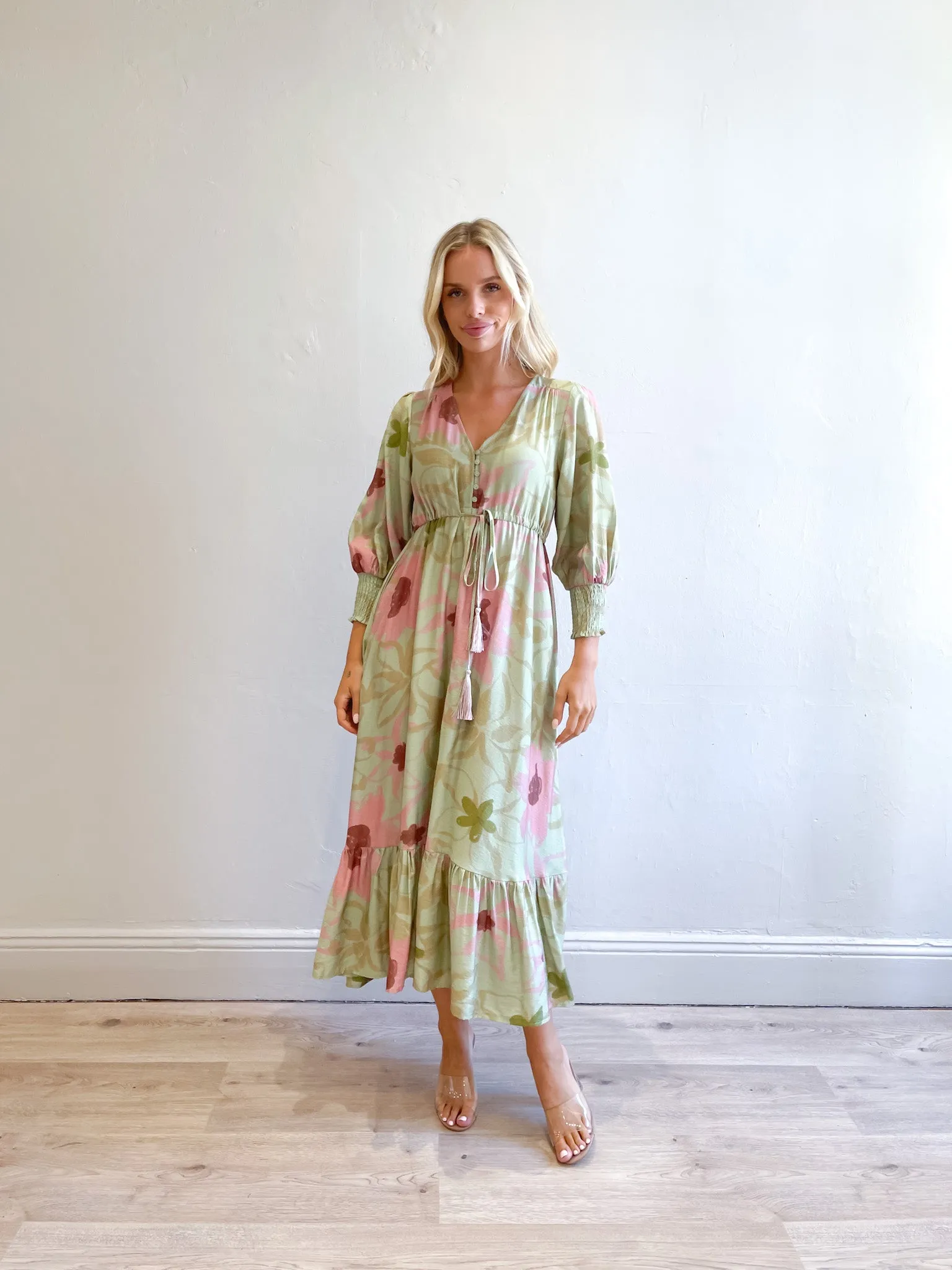 SIS Bold flower maxi