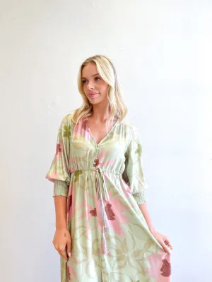 SIS Bold flower maxi