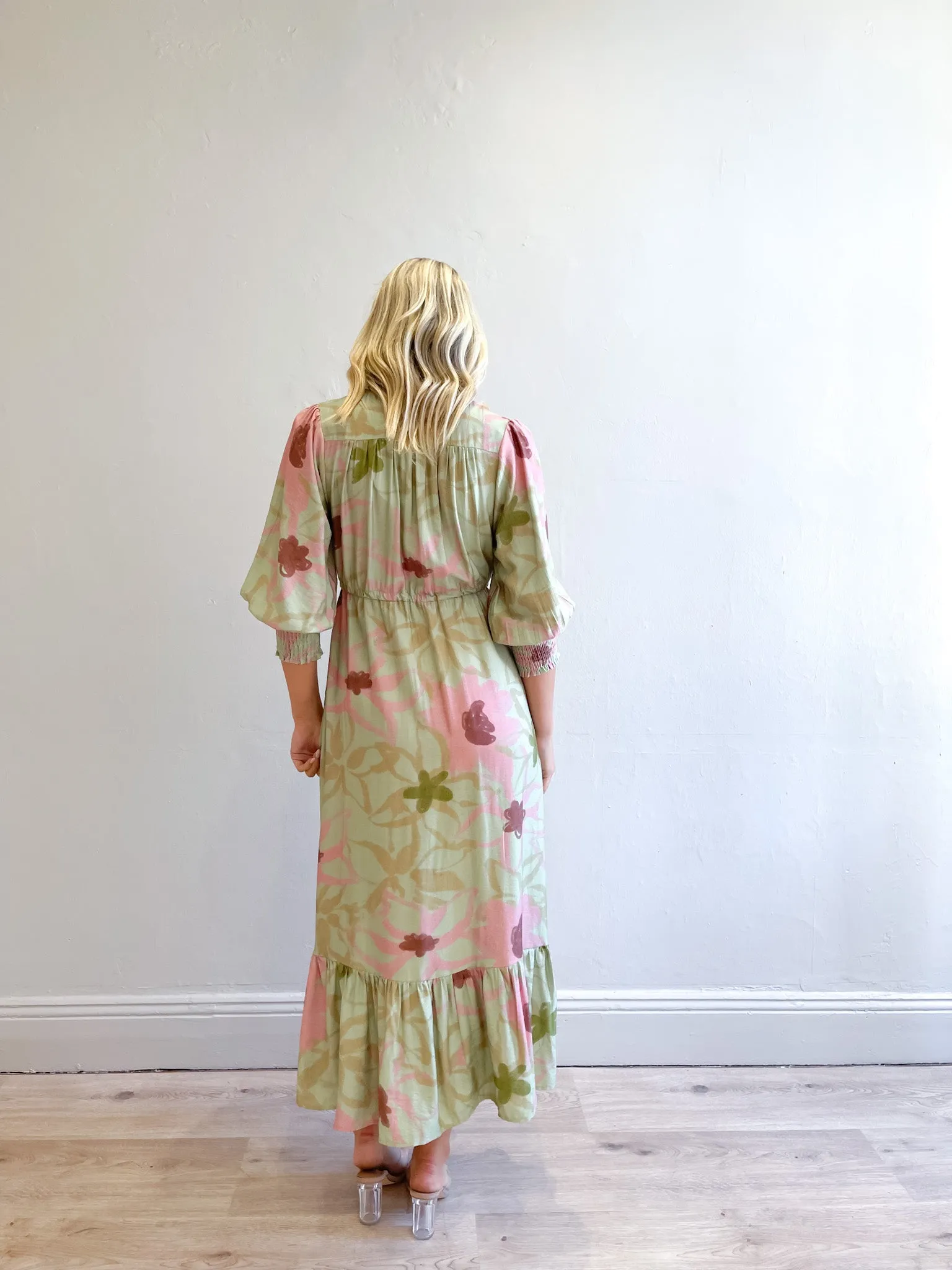 SIS Bold flower maxi