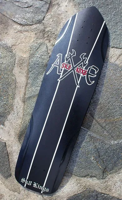 SK8Kings Axe III woody maple series slalom deck - 33.5 x 9