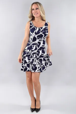 Sleeveless Ruffle Sun Dress