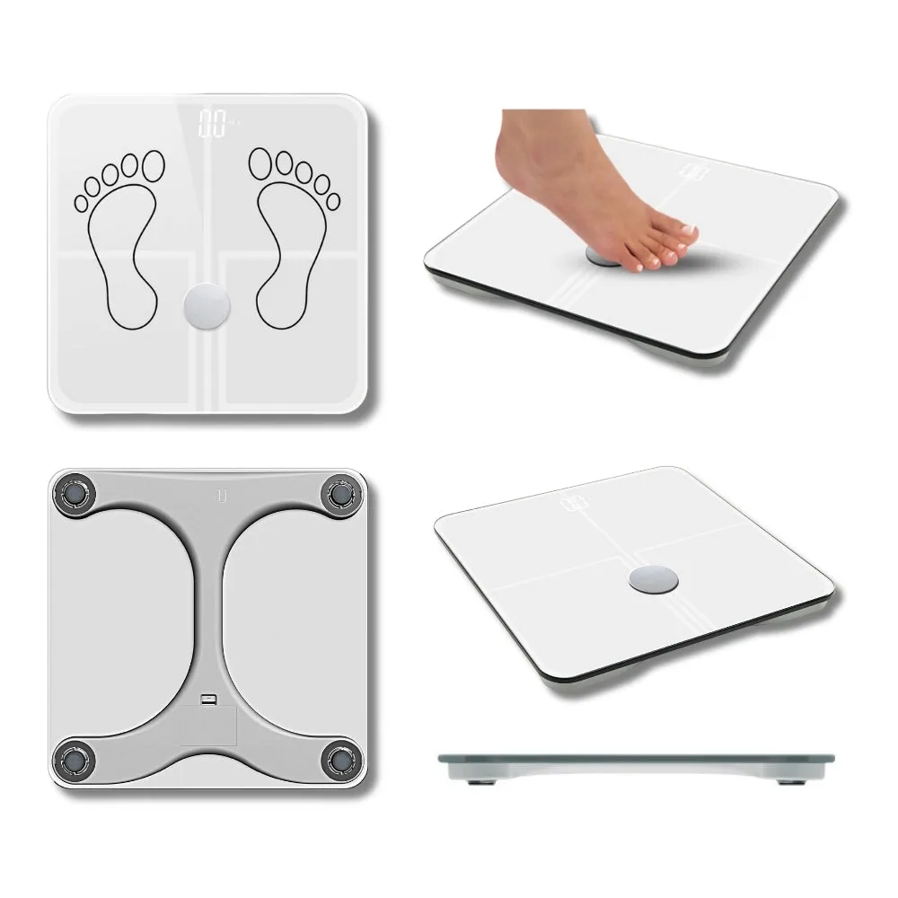 Smart BMI Wi-Fi Total Body Composition Scale with 18 Body Measurements