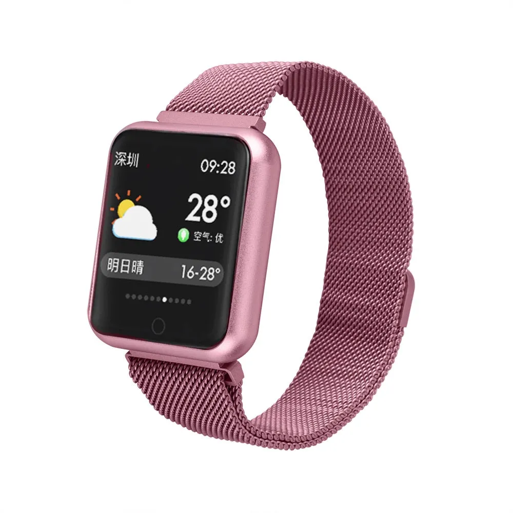 Smart Fitness Bracelet Watch Unisex P68 Multiple Sports Mode  Smart Band For ISO Android