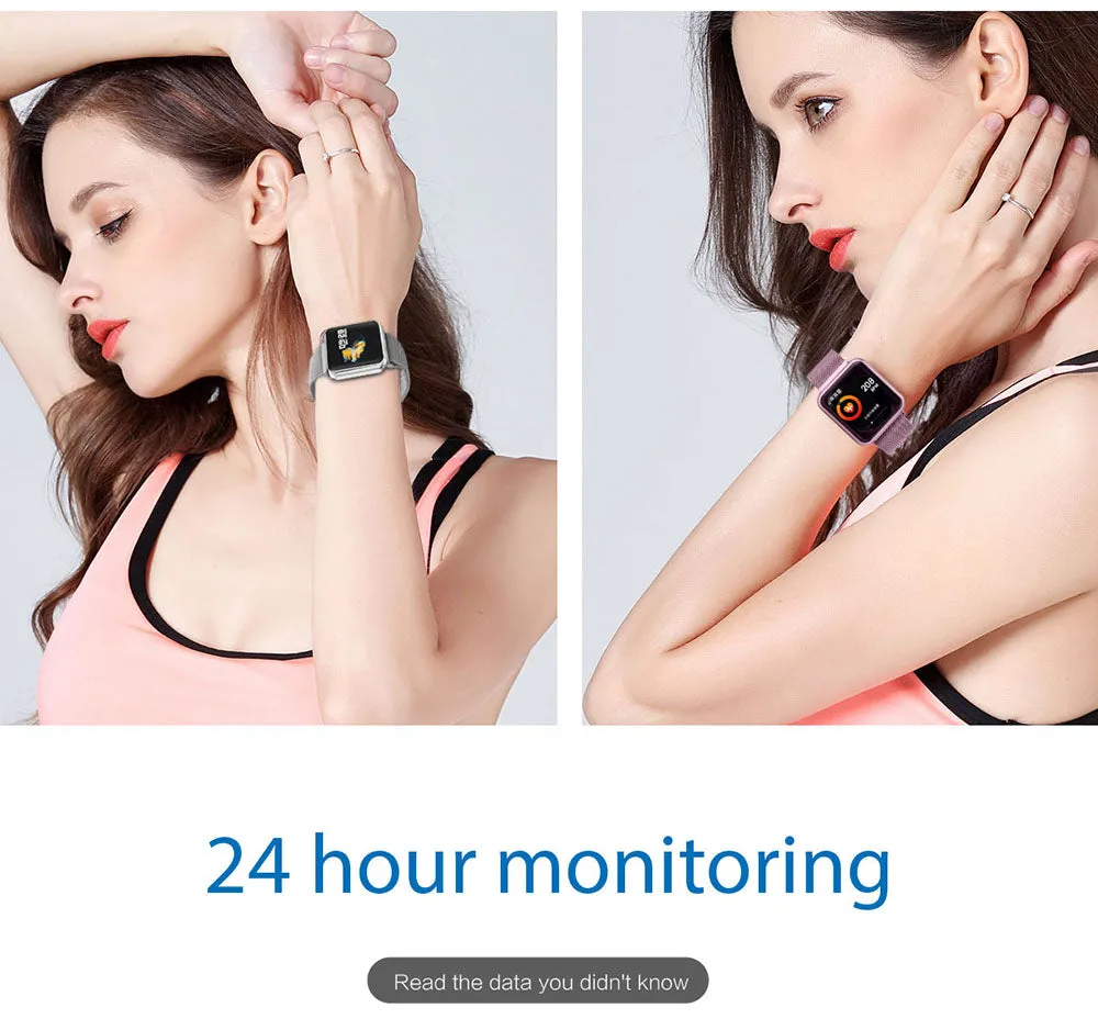 Smart Fitness Bracelet Watch Unisex P68 Multiple Sports Mode  Smart Band For ISO Android