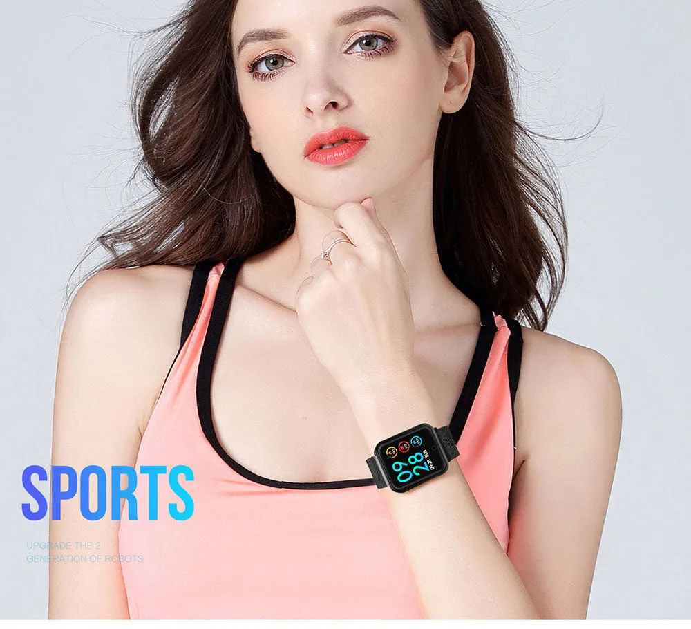 Smart Fitness Bracelet Watch Unisex P68 Multiple Sports Mode  Smart Band For ISO Android