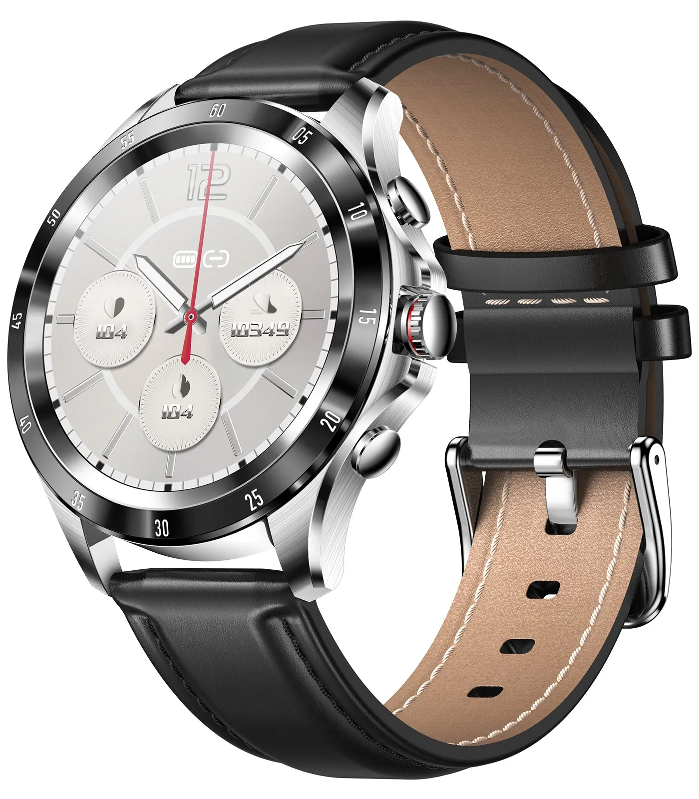 Smartwatch for Men Women with Bluetooth Calling 1.32” HD Step Counter Watch with Heart Rate Sleep Monitor Body Temperature Detection Pedometer Calories for iOS Android