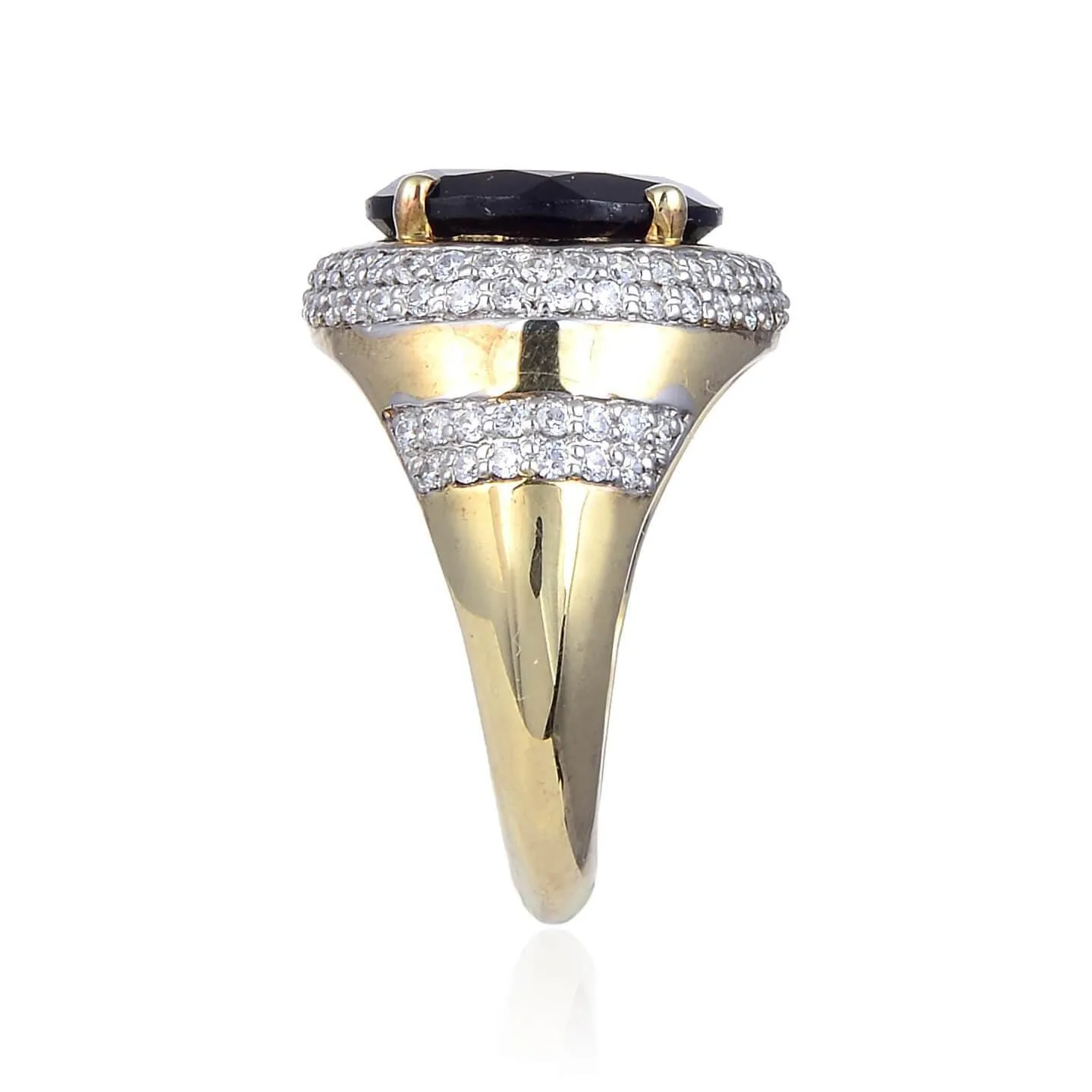 Smokey Quartz Statement Ring