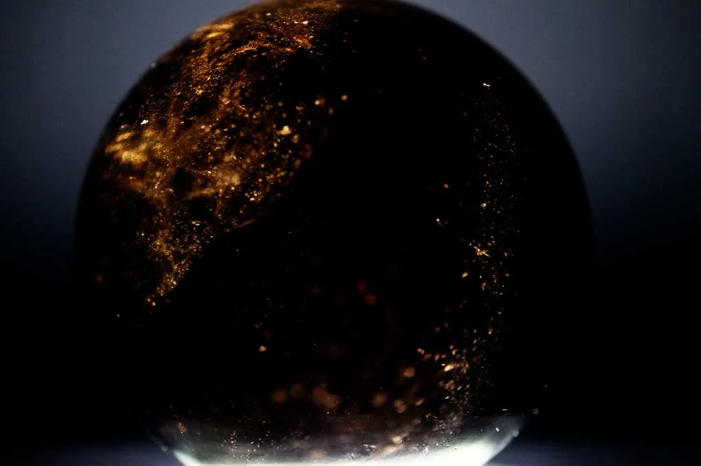 Smoky Quartz Crystal Sphere - Medium Dark, Item# QS-062