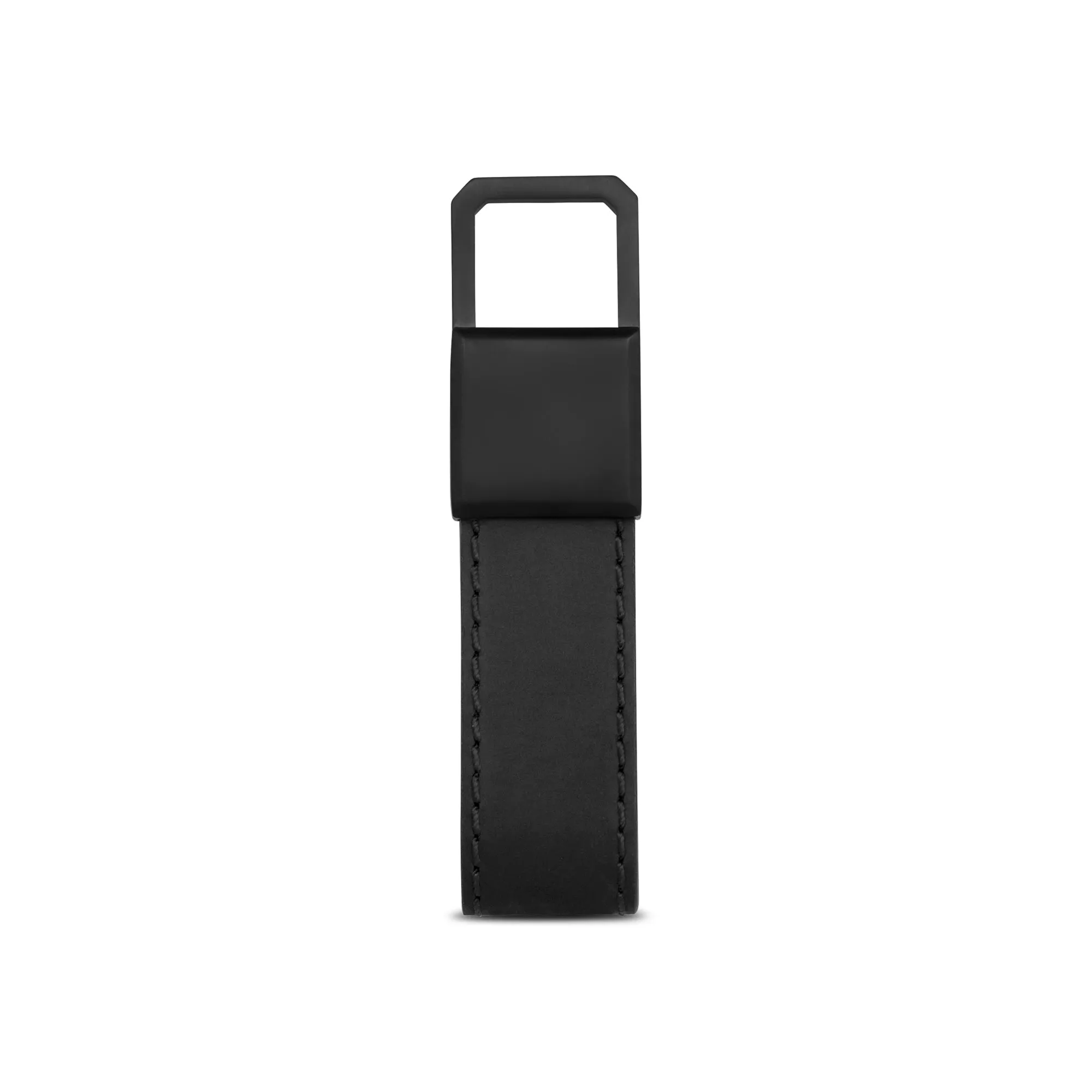 Smooth Leather Keychain