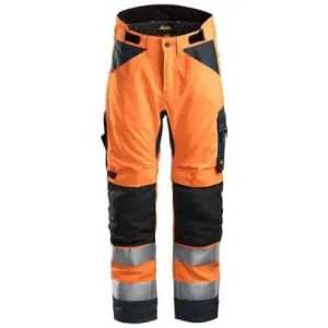 Snickers AllRound Work High Visibility Insulated Trousers - Class 2 (6639)