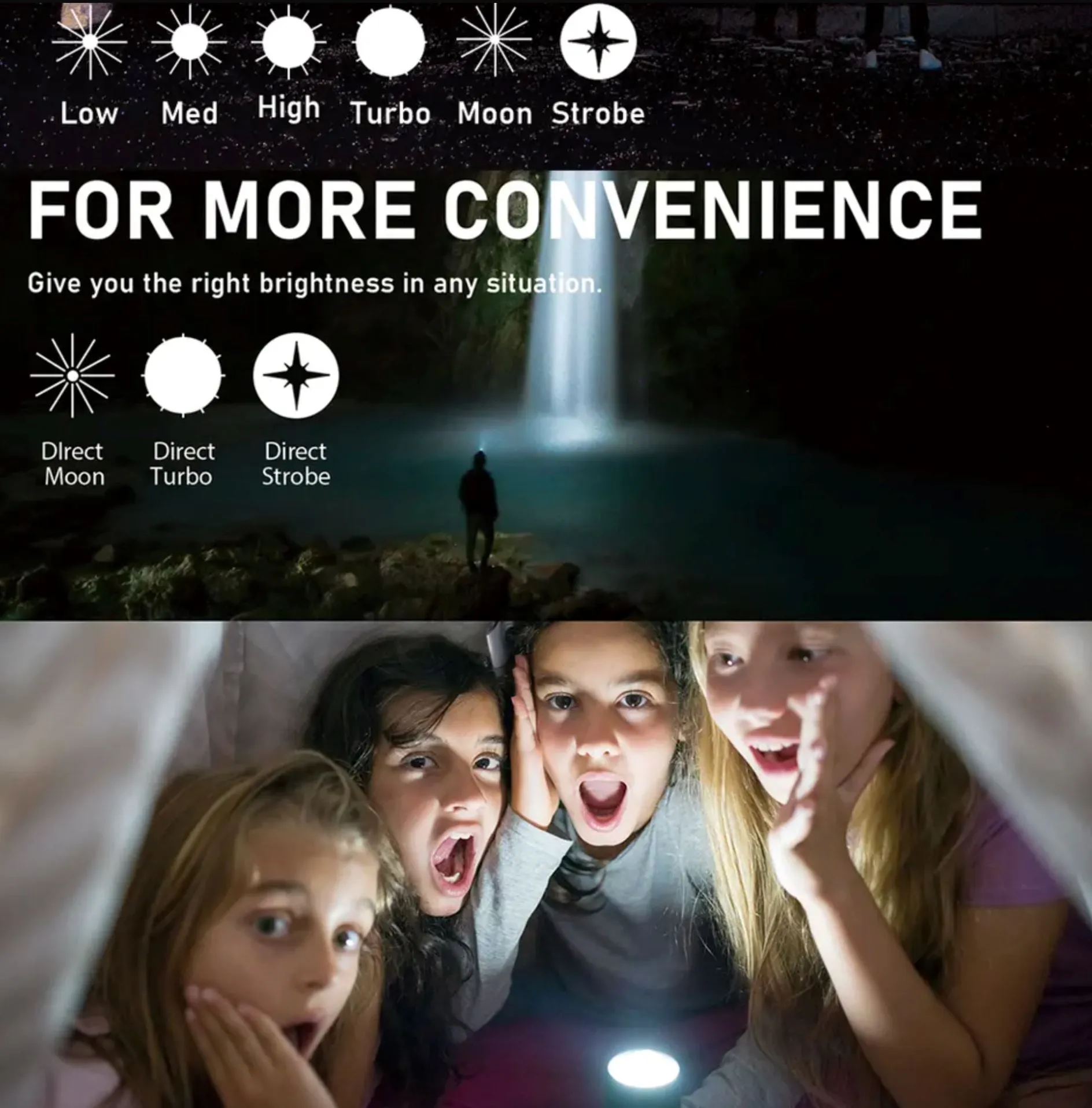 Sofirn IF19 2000 Lumens Long Range Throw Mini Rechargeable EDC Flashlight 18350 Light