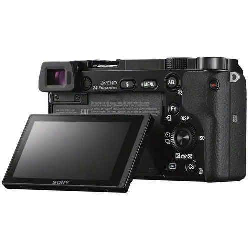 Sony Alpha a6000 Mirrorless Digital Camera with 16-50mm and 55-210mm Lenses - Black